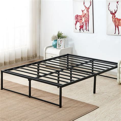 best metal bed frames for box apring qnd mqttress|best metal platform bed frame.